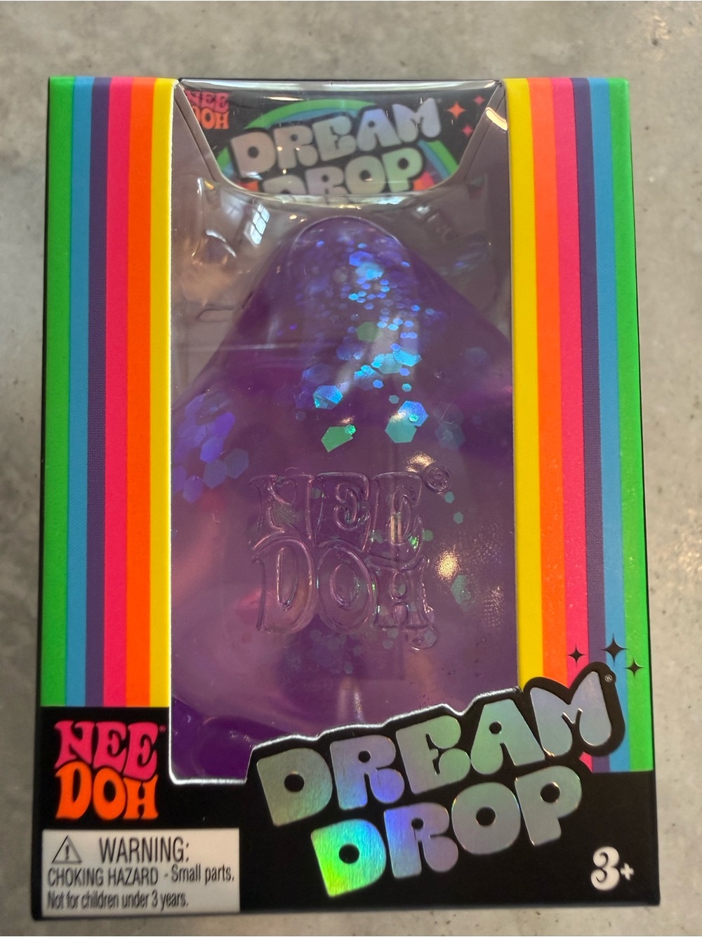 Nee Doh Dream Drop Purple Kids Toy